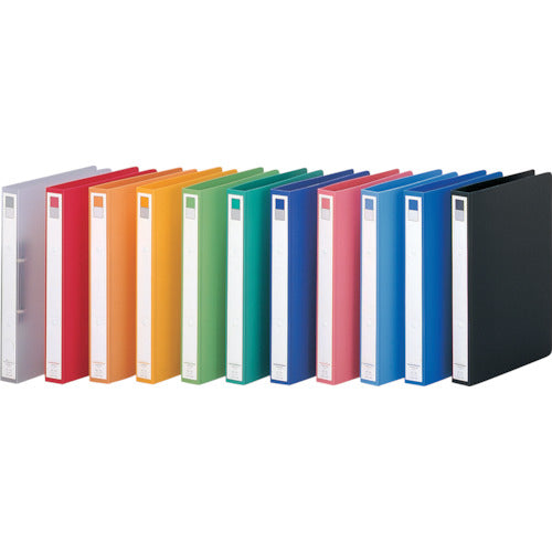 LIHIT A4/S-ring file, orange, holds 200 sheets, F877U-4, 1 file