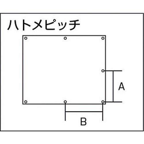 ＴＲＵＳＣＯ　片面スパッタフェルトＥＸ　１号　９２０Ｘ９２０　28EX-1　1 枚