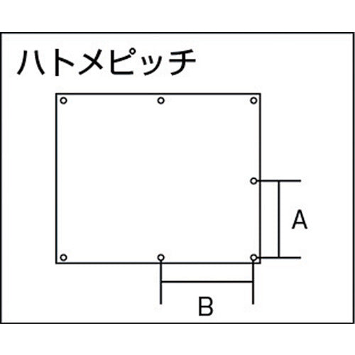 ＴＲＵＳＣＯ　片面スパッタフェルトＡＤ　２号　９２０Ｘ１９２０　20AD-2　1 枚