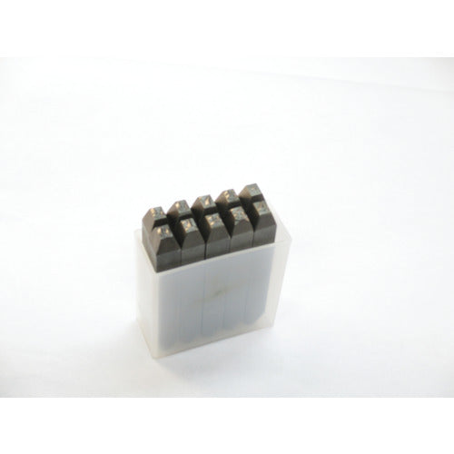 TRUSCO Reverse Number Engraving Set 1.5mm SKB-15 1 S