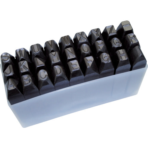 ＴＲＵＳＣＯ　逆英字刻印セット　１０ｍｍ　SKC-100　1 Ｓ