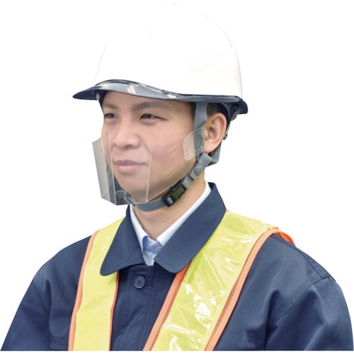 マグエックス　ヘルメット用透明マスクメットシールド　２０枚入　MS-20　1 PK