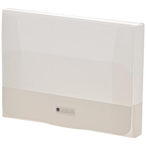 LIHIT Clutch Case White A4 G5900-0 1 pc
