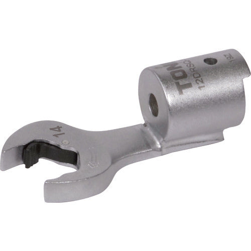 TONE 교체식 토크 렌치용 퀵 스패너 헤드 전체 길이 68.5mm 두께 7.3mm 12DRSQ-17 1개