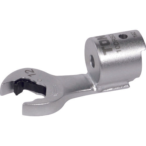 TONE 교체식 토크 렌치용 퀵 스패너 헤드 전체 길이 42.6mm 두께 4.1mm 8DRSQ-08 1개