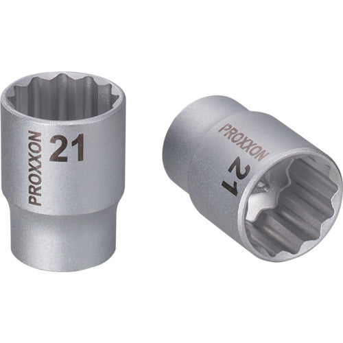 PROXXON XZN 트리플 스퀘어 소켓 1/2”(12각 타입) 21mm 83314 1개