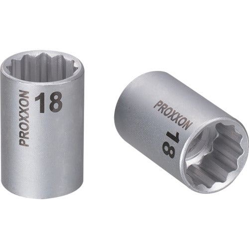 PROXXON XZN 트리플 스퀘어 소켓 1/2”(12각 타입) 18mm 83311 1개