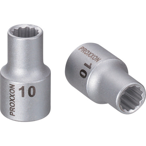 PROXXON XZN 트리플 스퀘어 소켓 1/2”(12각 타입) 10mm 83305 1개