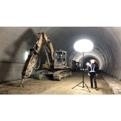 ＢＥＲＵＦ　バルーン型投光器　スモールタイプ　５０Ｗ　ＴＫ−ＢＬ５０Ｗ　87214　1 個