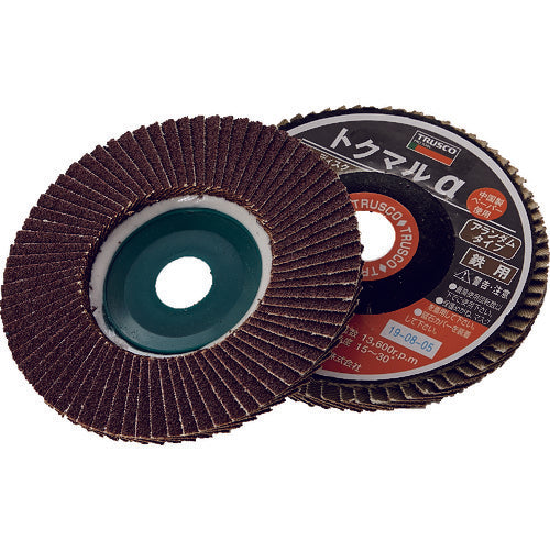 TRUSCO Tokumaru α Alundum Φ100 (10 sheets) 60# GP-100TMAR 1 box