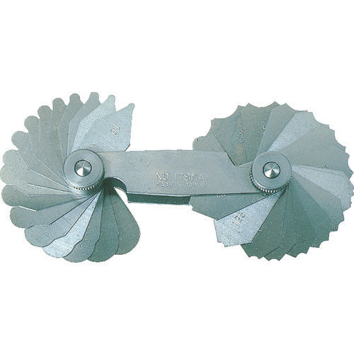 TRUSCO Radius Gauge Measurement Range 1.0 to 7.0 34 Pieces 178MA 1 Piece