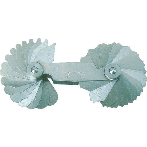 TRUSCO Radius Gauge Measurement Range 7.5-15.0 32 Pieces 178MB 1 Piece