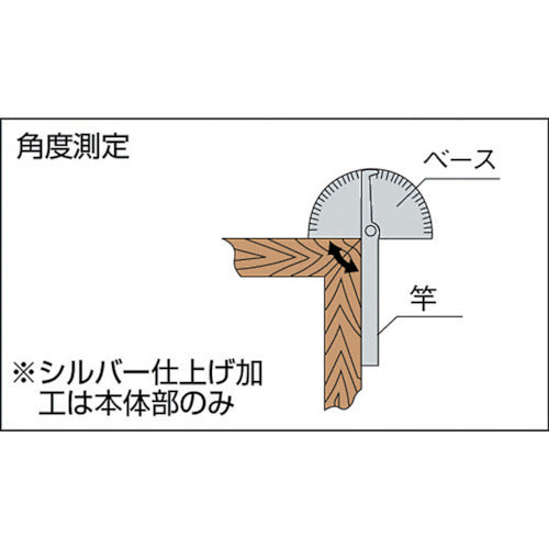 ＴＲＵＳＣＯ　プロトラクター　ステンレス　竿全長３１５　TP-30　1 個