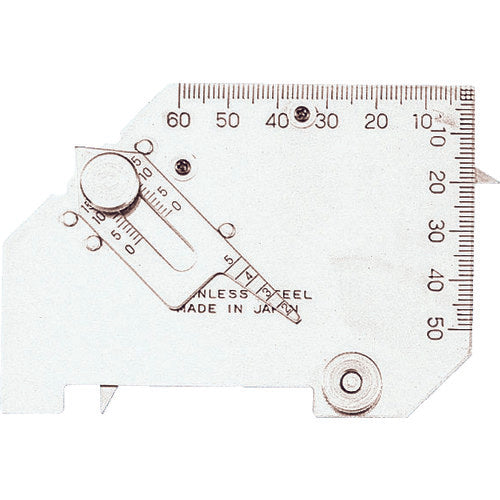 ＴＲＵＳＣＯ　溶接ゲージ　寸法測定精度±０．６ｍｍ　TWGU-7M　1 個