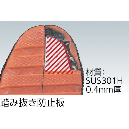 ＴＲＵＳＣＯ　プロセフティブーツ　２５．０ｃｍ　PSB-25.0　1 足