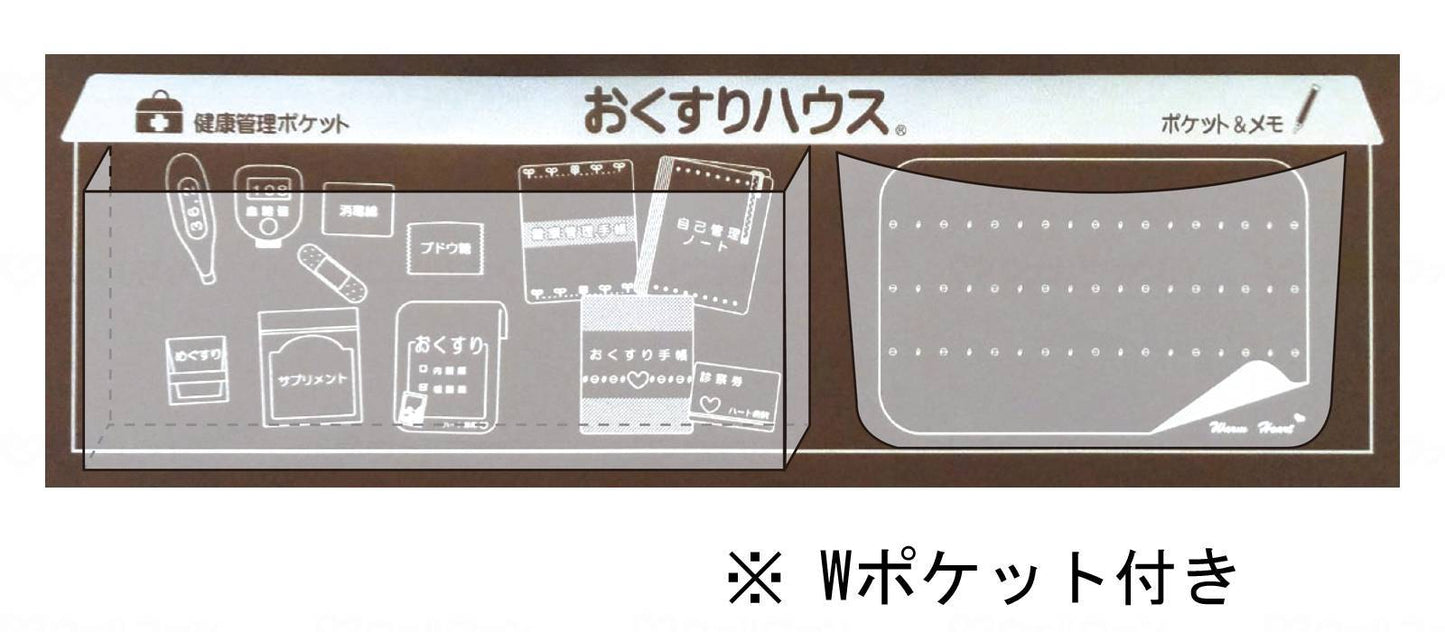 ウォーム・ハートおくすりﾊｳｽWﾌﾟﾗｽ　1週間1日4回用 1日4回用