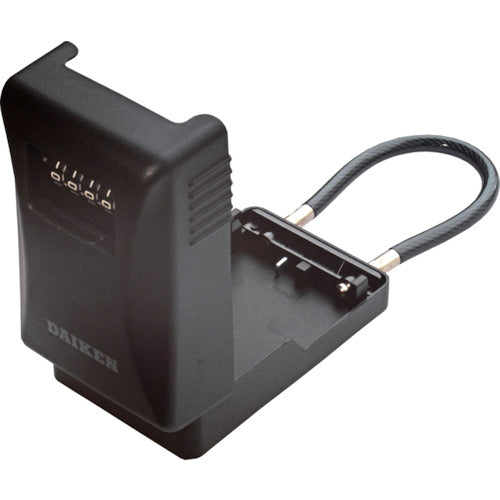 DAIKEN Key Storage Box Dial Type Cable Hanging Type Holds 5-6 keys and approximately 5 card keys. DK-N77C 1 unit
