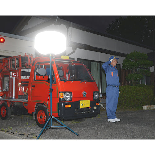 KAZ 휘야 210W LED 반사 풍선 라이트 소형 삼각 사양 밝기 28000lm BL-210-S 1대