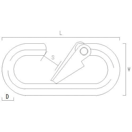 ＹＡＨＡＴＡ　Ｃカン　ばね付　１０ｍｍ　１個入り　YHI-CKBA-10　1 個