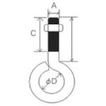 야하타 스텐환 캄볼트 M6X20 2개입 YHI-MKBS-620 1봉