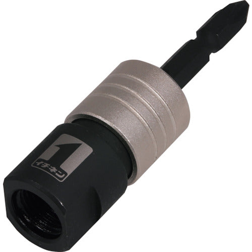 MUSTOOL IM2Q-AP 임팩트 드라이버 1/4 원터치 비트 어댑터 IM-2Q-AP 19730 1개