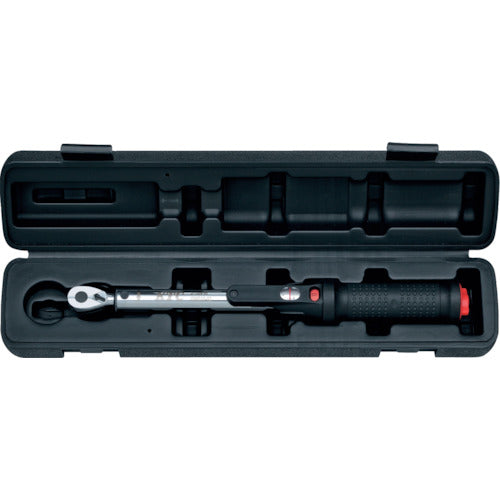 KTC 삽입 각 6.3mm 프리셋형 토크 렌치 토크 조정 범위 2~10N·m 전체 길이 317.4mm GW010-02 1개