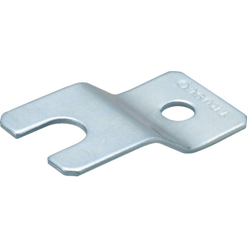 TRUSCO Adjuster Bolt Foot Stop Plate M16 Steel PL16 1 pc