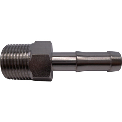 ハッコウ　柔軟フッ素チューブ専用継手（ニップルタイプ）　１９φ用　FTS-19　1 個