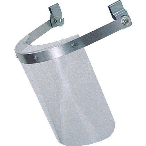 TRUSCO Helmet-mounted Disaster Prevention Mask, Clear, BM-HC, 1 pc