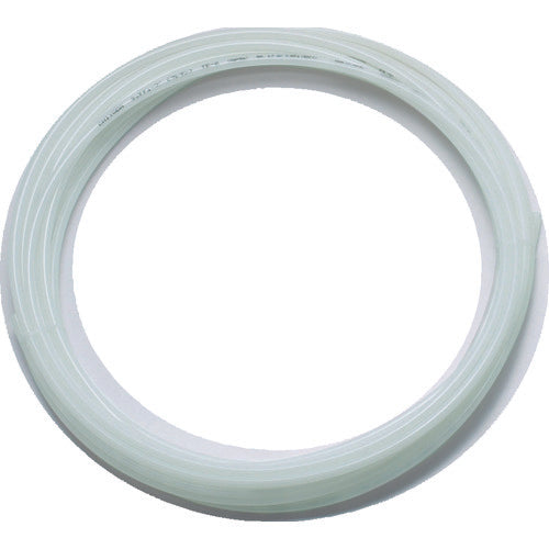 TRUSCO Polyurethane Tube 8 x 5.0 mm 10 m Roll White TEN-8-10-W 1 Roll