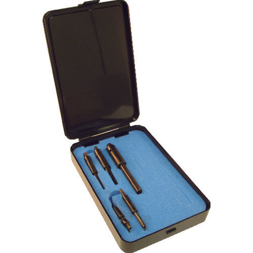 TRUSCO Broken Tap Removal Tool Set, 5-piece Set, Three-jaw PTS-1500S 1 S