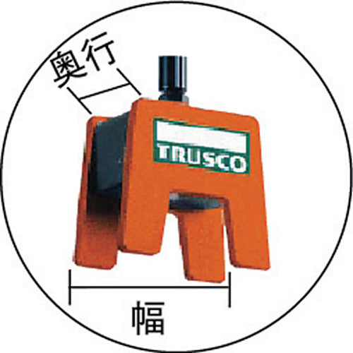 ＴＲＵＳＣＯ　柄付ハンドマグネット　吸着力２５０Ｎ　THM-25　1 本