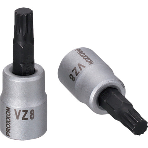 PROXXON XZN (spline) triple square bit 3/8" 8mm 83631 1 piece