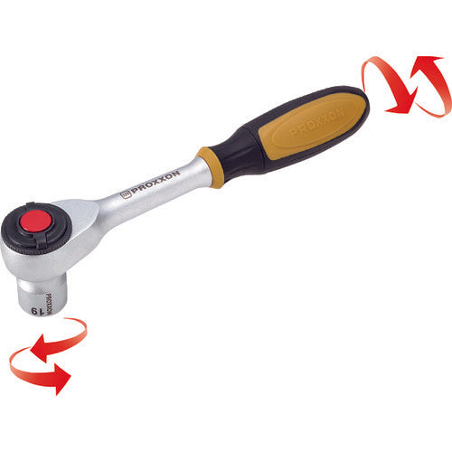 ＰＲＯＸＸＯＮ　ロータリーラチェットハンドル　３／８”　83083　1 個