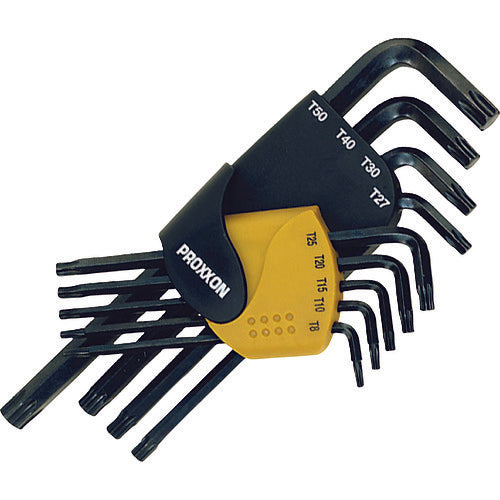 PROXXON L-shaped Torx wrench 9-piece set 83944 1 S