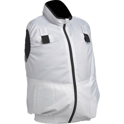 リンクサス　ＣＯＯＬＩＮＧ　ＢＬＡＳＴハーネスベストタイプ　シルバー　３Ｌ　LX-6700WHVS-3L　1 着