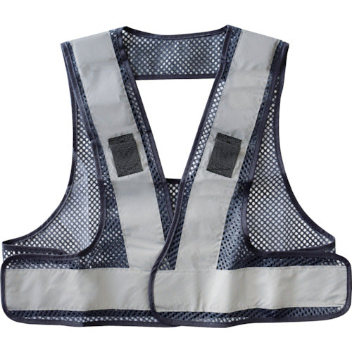 リンクサス　Ｆ−Ｈ−Ｖフルハーネスベスト　ネイビー×シルバー　FHV-SNS　1 着