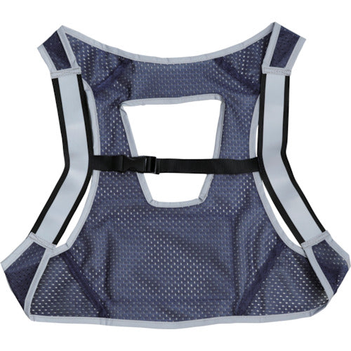 링크 서스 F-H-V 풀 하네스 베스트 LIGHT 네이비 × 실버 프리 FHV-LNS 1 착용