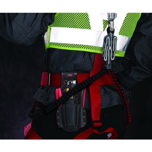 リンクサス　Ｆ−Ｈ−Ｖフルハーネスベスト蛍光オレンジ×シルバー　FHV-SOS　1 着