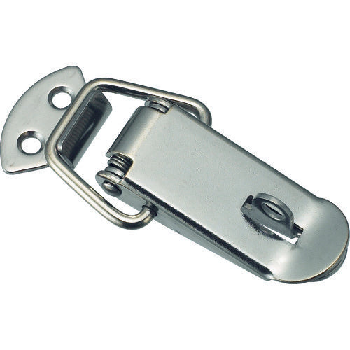 ＴＲＵＳＣＯ　パッチン錠　鍵穴付タイプ・ステンレス製　（４個入）　P-20SUS　1 PK