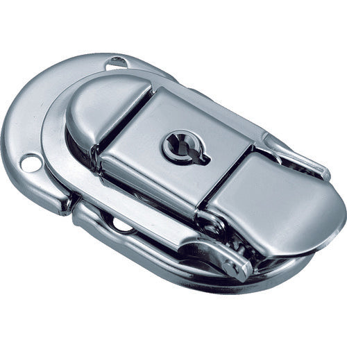 TRUSCO snap lock with key, steel (4 pieces) L-35 1 PK