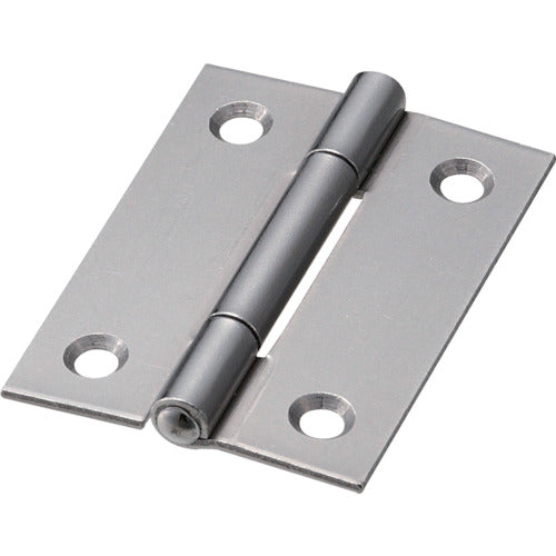 TRUSCO Steel Thick Hinge, Plain Finish, Total Length 51mm (10 Pieces) 888-51N 1 Bag