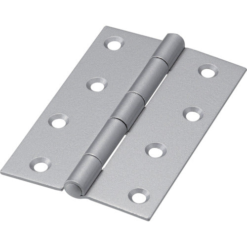TRUSCO Steel Thick Hinge Silver Paint Finish Total Length 102mm (4 pieces) 888-102SV 1 bag