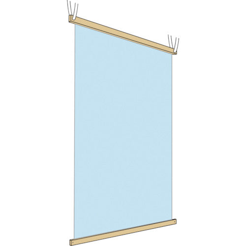 빛 【매진 상품】 비말 감염 방지 매달아 필름 HBTF1180 1대