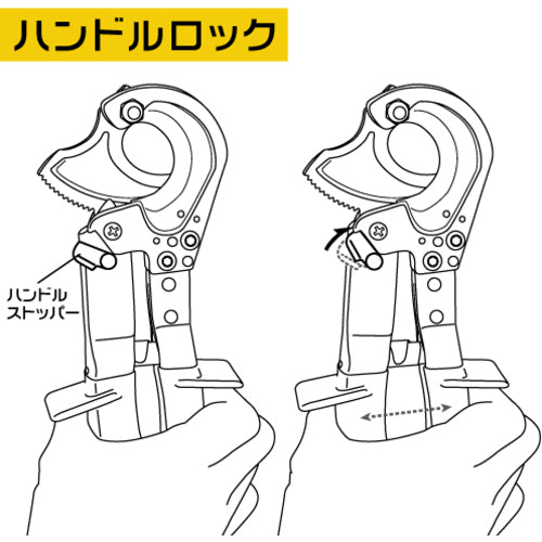 ＭＡＲＶＥＬ　ラチェットケーブルカッター　MRC-32A　1 丁