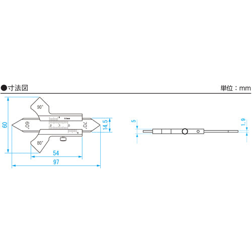 ＳＫ　溶接ゲージ　AWG-10　1 個