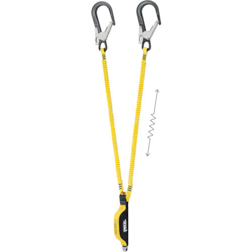 ＰＥＴＺＬ　ランヤード　アブソービカ−Ｙ　ＭＧＯ　１５０ｃｍ　L014CA01　1 本