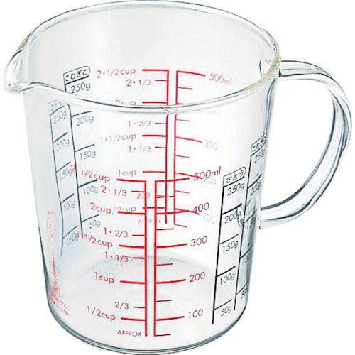 HARIO Measuring Cup Wide 500 CMJW-500 1 piece
