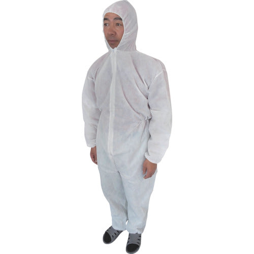 Maruwa Chemical Nonwoven Coveralls, Size LL, 6500-LL, 1 Piece