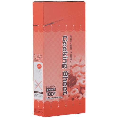 Daikoku FM Cooking Sheet, Flat, FM33-54, 100 sheets, 6403512, 1 set
